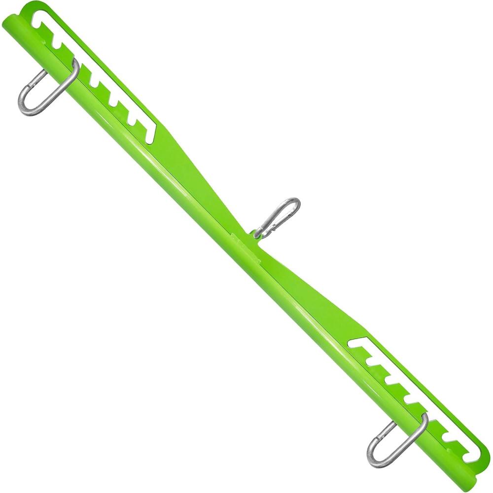 imageYes4All Neutral Paddle Grip LAT Pull Down Bar Range of Motion Spreader Handle Cable AttachmentsD Long Bar Press Down Attachment