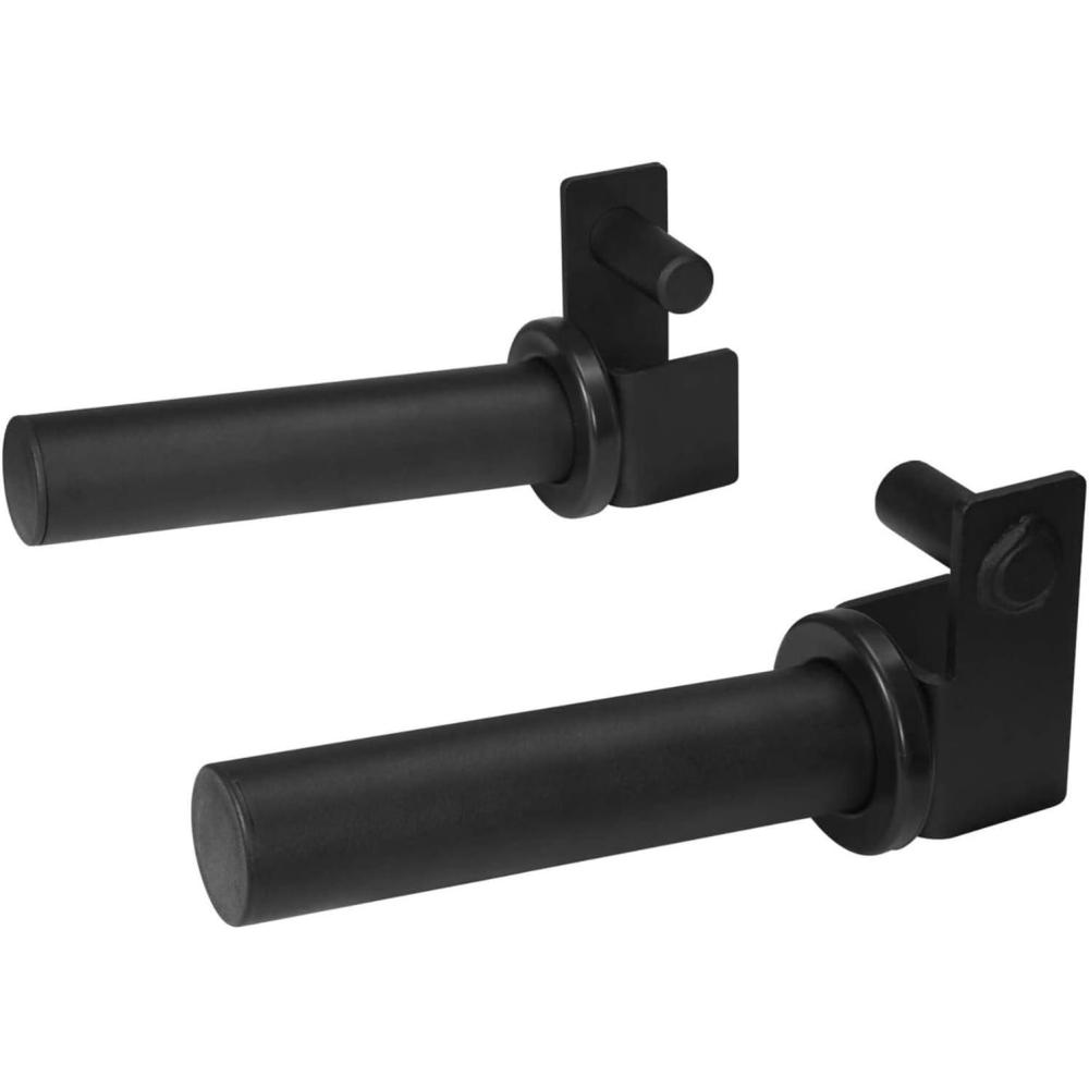 imageYes4All Power Rack JHooks ampamp Attachments Heavy Duty Barbell Holders Compatible with 2x2 ampamp 3x3 Power Racks for Home GymC Weight Plate Holder Attachment 3x2 inches