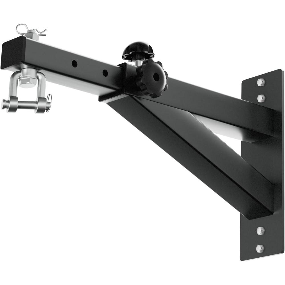 imageYes4All Punching Bag Hanger Stainless Steel Swivel Chain with 4 Snap Hooks for Heavy Bag Gym Swing Trapeze and HammockA Adjustable Wall Mount