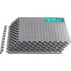 Yes4All 24SQFT-120SQFT Puzzle Exercise Mat for Home Gym, EVA Interlocking Foam Floor Tiles with Border for Workout Equipment(Grey)