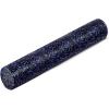 Yes4All High-Density EPP Round Back Roller Foam, Exercise Foam Roller for Yoga, Pilates & Stretching – 12, 18, 24, 36 inch(Blue Speckled)