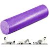 Yes4All High-Density EPP Round Back Roller Foam, Exercise Foam Roller for Yoga, Pilates & Stretching – 12, 18, 24, 36 inch(Purple)