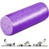 Yes4All High-Density EPP Round Back Roller Foam, Exercise Foam Roller for Yoga, Pilates & Stretching – 12, 18, 24, 36 inch(Purple)