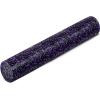 Yes4All High-Density EPP Round Back Roller Foam, Exercise Foam Roller for Yoga, Pilates & Stretching – 12, 18, 24, 36 inch(Purple Speckled)