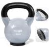 Yes4All Kettlebells Rubber Base, Kettlebell Set for Women, Strength Training Kettlebells Weights (10-65 lbs)(H. 35LB – Grey)