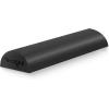 Yes4All Medium Firm Half Foam Rollers for Post-Workout Relaxation, 12/18/24/36 inch PE Foam Roll for Back Massage & Yoga Exercise(Black)
