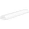 Yes4All Medium Firm Half Foam Rollers for Post-Workout Relaxation, 12/18/24/36 inch PE Foam Roll for Back Massage & Yoga Exercise(White)