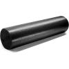 Yes4All Medium Firm Round PE Foam Roller 12, 18, 24, 36 Inches for Pilates, Yoga, Stretching, Balance & Core Exercises(Black)