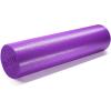 Yes4All Medium Firm Round PE Foam Roller 12, 18, 24, 36 Inches for Pilates, Yoga, Stretching, Balance & Core Exercises(Purple)