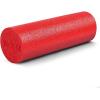 Yes4All Medium Firm Round PE Foam Roller 12, 18, 24, 36 Inches for Pilates, Yoga, Stretching, Balance & Core Exercises(Red)