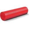 Yes4All Medium Firm Round PE Foam Roller 12, 18, 24, 36 Inches for Pilates, Yoga, Stretching, Balance & Core Exercises(Red)
