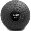 Yes4All Slam Balls, 10-40lb Weighted Ball Weight, Durable PVC Sand Filled Workout Dynamic Slam Ball for Core Strengthen(Black)