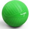 Yes4All Weighted Toning Balls for Exercise, Soft Medicine Balls for Exercise, Pilates, Yoga, Balance, Flexibility, 2-10lbs(H. 4lb – Green)
