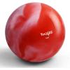 Yes4All Weighted Toning Balls for Exercise, Soft Medicine Balls for Exercise, Pilates, Yoga, Balance, Flexibility, 2-10lbs(J. 6lb – Red)
