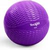 Yes4All Weighted Toning Balls for Exercise, Soft Medicine Balls for Exercise, Pilates, Yoga, Balance, Flexibility, 2-10lbs(K. 8lb – Purple)