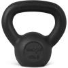 Yes4All Cast Iron Kettlebell, Strength Training Kettlebells 5-80 Lb (5,10,15,20,25,30,35,40,45,50,60,70,80 Lb) for Full Body Workout, Push up, Strength Training – Single & Kettlebell Set of 2 for Men(B.Black 10lbs)