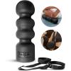 Yes4All EPP Wave Exercise Foam Roller, High Density Foam Roller for Mobilizing Back, Muscle, Ideal for Balance, Strengthening, Flexibility, Black 260g