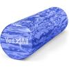 Yes4All EVA Firm Foam Roller for Back – Round Back Roller for Exercise, Yoga & Pilates 12/18/24/36 inch(N. Clematis Marbled)