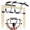 Yes4All Heavy Duty Wall Mounted Pull Up Bar, Over Door Pull Up Bar for Doorway, Multi Grip Chin Up Bar, Sturdy Strength Training Bars & Durable Gym Bar for Home Exercise(Elevated Doorway Pull Up Bar)
