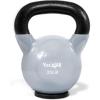 Yes4All Kettlebells Rubber Base, Kettlebell Set for Women, Strength Training Kettlebells Weights (10-65 lbs)(H. 35LB – Grey)