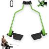Yes4All Neutral Paddle Grip LAT Pull Down Bar, Range of Motion Spreader Handle Cable Attachments(F. Spreader Bar Attachment)