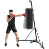 Yes4All Punching Bag Hanger, Stainless Steel Swivel Chain with 4 Snap Hooks for Heavy Bag, Gym Swing, Trapeze, and Hammock(Foldable Punching Bag Stand)