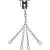 Yes4All Punching Bag Hanger, Stainless Steel Swivel Chain with 4 Snap Hooks for Heavy Bag, Gym Swing, Trapeze, and Hammock(Wood Beam Hanger with chain)