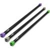Yes4All Total Body Workout Weighted Bar, Resistance Band Bar, Racks for Strength Training, Exercise Bar for Yoga in Home and Gym – Single/Combo(I. Set 10 + 15 + 20lbs)
