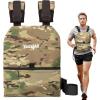 Yes4All Weight Vest Plate 5.75/8.75/14/ 19.75LB Pairs, Weighted plates for vest, Tactical Plate, Weight Plate with Curved Ergonomic Design for Running, Heavy Workout(UPGRADED – Moss Camo)