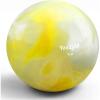 Yes4All Weighted Toning Balls for Exercise, Soft Medicine Balls for Exercise, Pilates, Yoga, Balance, Flexibility, 2-10lbs(L. 9lb – Yellow)
