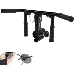 Yes4All 550LBS Multi-Grip Rowing Landmine Handle, T Bar LAT, Viking Press fits 1 & 2″ Bar Sturdy Design, Easy to Install(D. T Bar 4 Handles Adjustable)