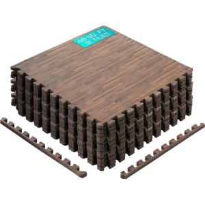 Yes4All EVA Interlocking Mats, Puzzle Floor Tiles, Foam Floor Padding with Border for Furniture, Home Space, Living Room, Garage(L. 48 Square Feet (12 Tiles) – Grey Oak Wood)