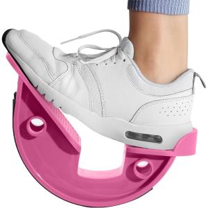 Yes4All Foot Rocker, Effective Calf Stretching and Foot Massager Stretcher for Plantar Fasciitis Relief, Improved Flexibility, Ergonomic Design for Home Exercise(E. Pink)