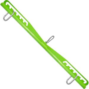 Yes4All Neutral Paddle Grip LAT Pull Down Bar, Range of Motion Spreader Handle Cable Attachments(D. Long Bar – Press Down Attachment)