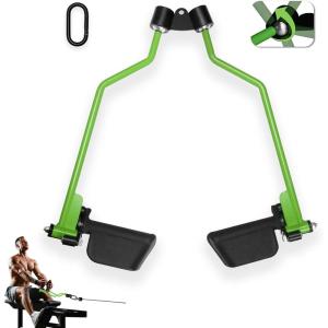 Yes4All Neutral Paddle Grip LAT Pull Down Bar, Range of Motion Spreader Handle Cable Attachments(F. Spreader Bar Attachment)