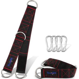 Yes4All Neutral Paddle Grip LAT Pull Down Bar, Range of Motion Spreader Handle Cable Attachments(Tricep Strap Extension)