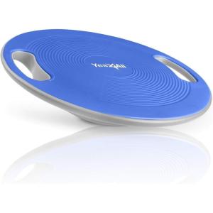 Yes4All Upgraded Wobble Balance Board, 16.34″ TPE Non-slip, Stability Board for Home Gym, Standing Desk & Physical Therapy(E. Classic Blue)