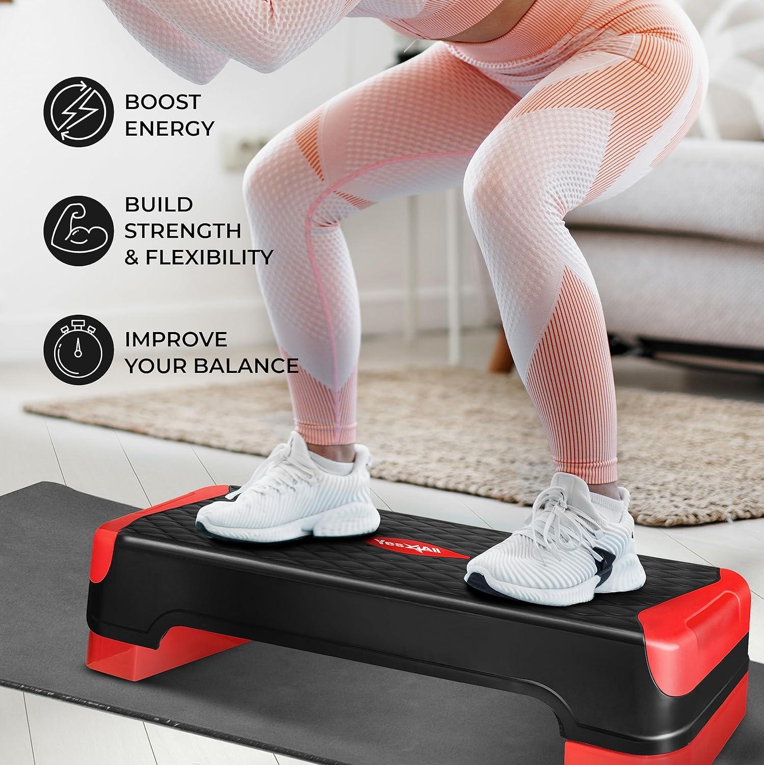 imageYes4All Multifunction Step Platform Red