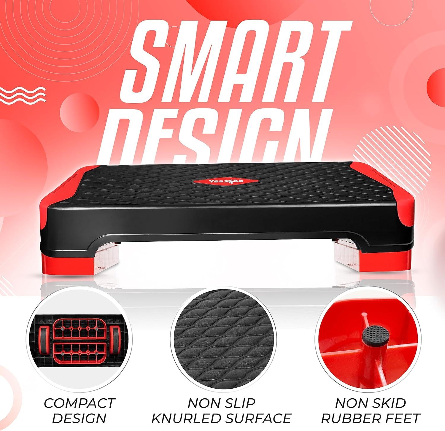 imageYes4All Multifunction Step Platform Red