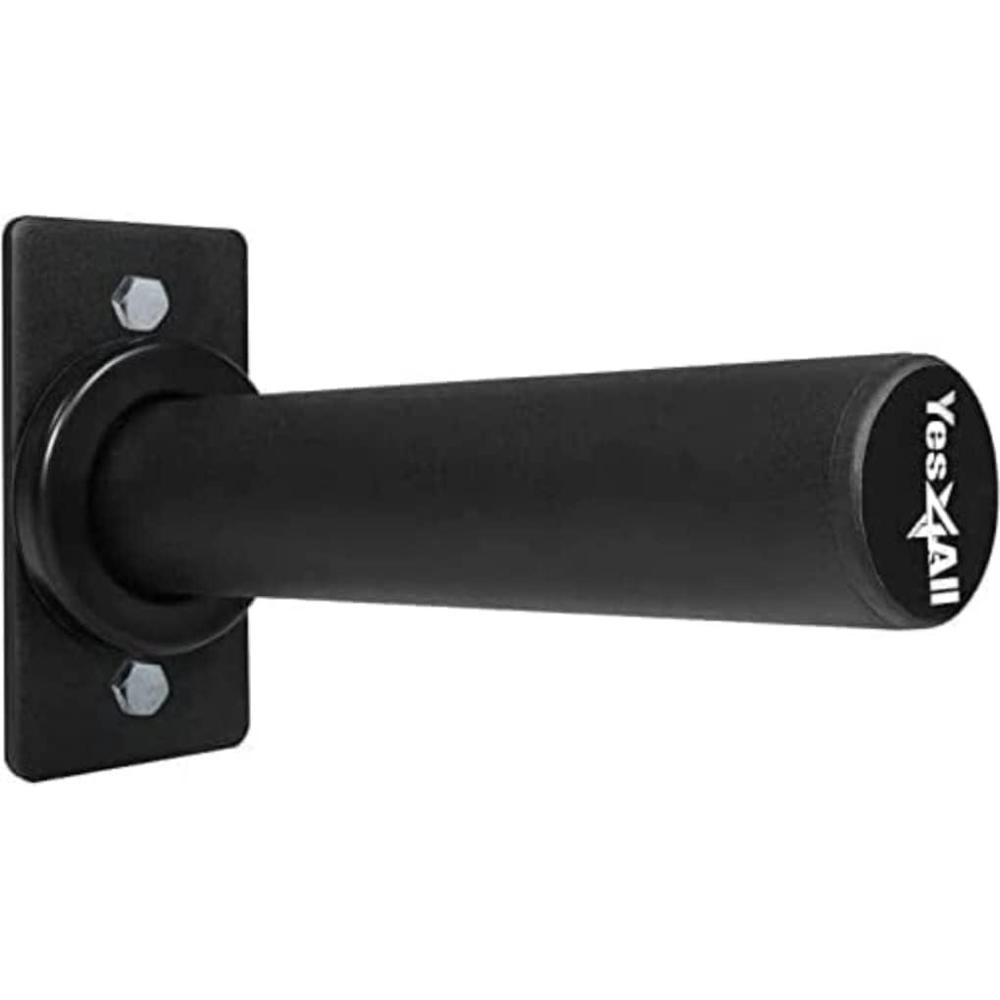 imageYes4All Wall Mounted Weight Plate Holder  Fit 2inch Olympic Weight Plates Protective Rubber PadE Weight Plate Holder  Single