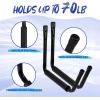 Yes4All Heavy Duty Surfboard, Kayak Wallmount Rack, Garage Storage Heavy Duty Hooks, Indoor and Outdoor Canoe, Bike Kayak Storage Hook