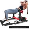 Yes4All Hip Thrust Machine Including Resistance Bands, Glute Machine Sissy Squat Machine, Hip Thrust Bench for Glute Training(Red)