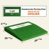 Yes4All Portable Pitching Mound and 2 Baseballs, Pitchers Mound Baseball, Softball Pitching Mound with Antifade Turf and Regulation Pitching Rubber 30 x 30 x 4 Inch for Indoor and Outdoor.