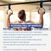 Yes4All Rotating Pull Up Handles for Pull Up Bar/Pull Up Grips/Barbell handles with Non-Slip & Foam Pad Grips – Twist Motion for Strength Training Workout