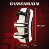 Yes4All Thick Boxing Strike Curved Thai Pad MMA Strike Kick Shield, Coaching Padding for Sparring for Kickboxing & Self Defense – Sold in Pairs