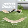 Yes4All Wooden Wobble Balance Board for Kids, 36 Inch Rocker Board Natural Wood, Seesaw Toy Toddlers, Yoga Curvy Board for Office & Classroom Adult