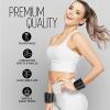 Yes4All Wrist & Ankle Weights Pair, Adjustable Silicone Ankle weights for Women Men Home Gym Workout, Yoga, Dance, Cardio, Pilates, Aerobics, Walking and Running