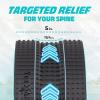 Yes4All Yoga Wheel Roller, 500 lb Capacity Back Cracker Roller, Yoga Roller for Back Ease & Spinal Support, Target Pressure Points for Comfort Hips & Neck, Available in 6”/10”/12” Sizes