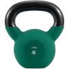 Yes4All 2-32kg Neoprene Coated/Powder Coated Kettlebells Cast Iron, Kettlebell Weight Sets for Home Gym Fitness & Weight Training(F. 12 kg)