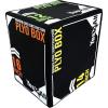 Yes4All 3-in-1 Soft-Padded Plyo Box With Wooden Core, Non-Slip Multi-Use Cushioned Plyometric Jump Box with Vinyl Cover for Jumping, Conditioning, Strength Training(A. Black Version)